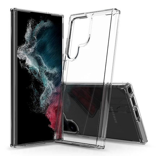 Tech-Protect Galaxy S23 Ultra Kuori FlexAir Hybrid Läpinäkyvä