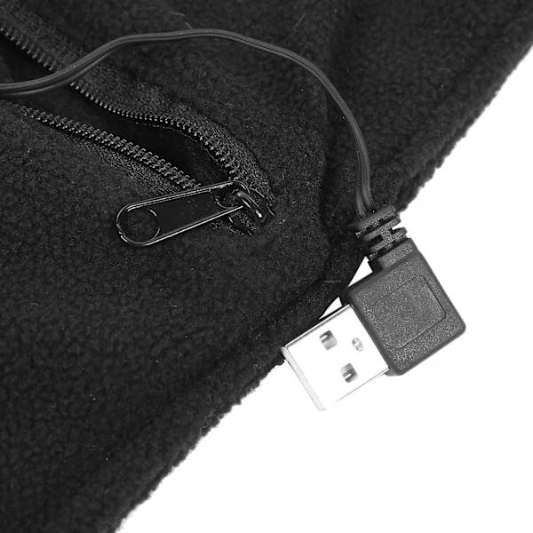 Opvarmet USB-halstørklæde til vintervarme[CO]