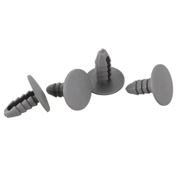 50 stk. 8 mm hul grå plastnitter Dør tryk i CLip til bil[co]