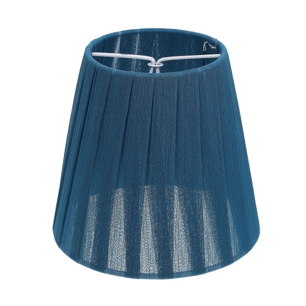 Rustik Lampeskærm Bondegård Belysningsarmatur Hængende Lampeskærm Gaze Lampeskærm Blå 14X14X13CM Blue 14X14X13CM