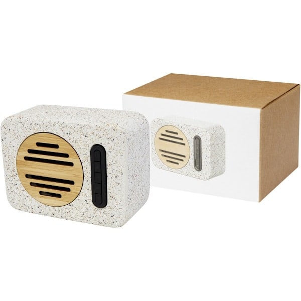 Avenue Terrazzo Bluetooth-högtalare One Size Natur Natur One Size