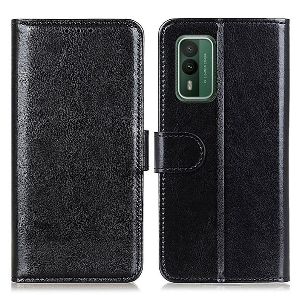 Nokia XR21 Etui Crazy Horse Læder Sort