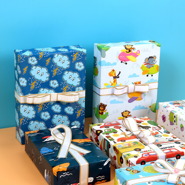 Presentpapper Barn Presentpapper 12 Ark 50*70cm Julpapper C