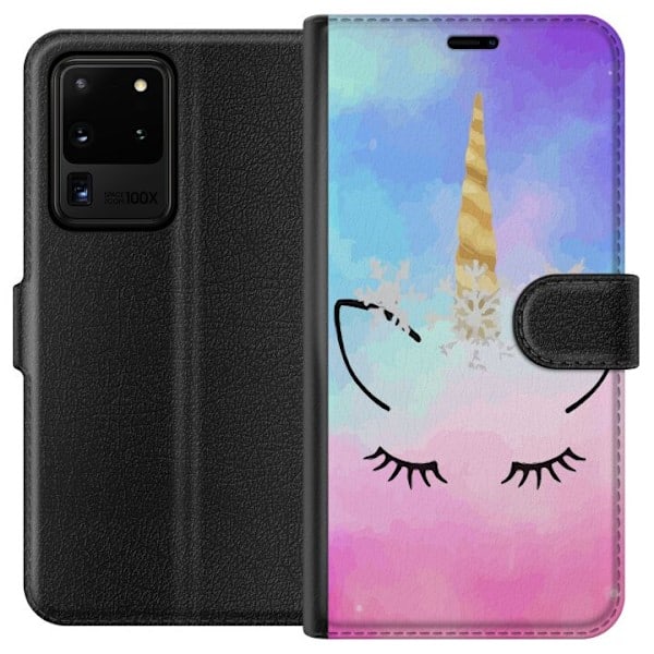Samsung Galaxy S20 Ultra Plånboksfodral Unicorn Enhörning