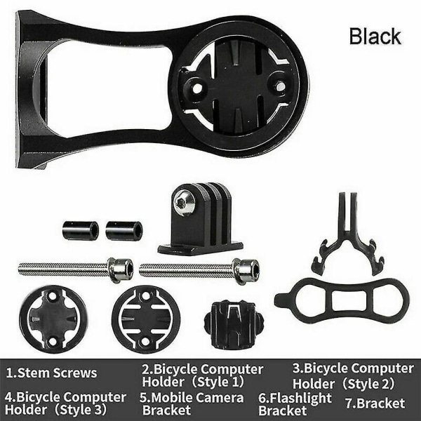 Bästa Tek Garmin Edge förlängd frontfäste för Gopro cykelstyre för Niterider-adapter, Gopro sport actionkamera