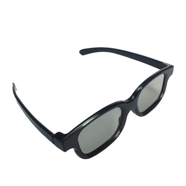 Vuxna 3d glasögon 3d stereoskopiska 3d polariserade glasögon för bio