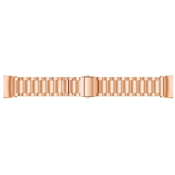 Ylellinen metalliranneke Fitbit Charge 3 / 4 Ruusukulta