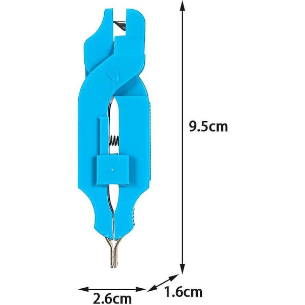 Angling fiskepliers i rustfrit stål, fiskeskudspliers, pliersværktøj og fjerner til angling(4stk)