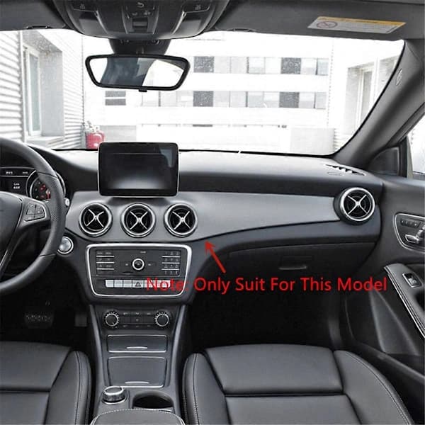 2 stk LHD Midtkonsoll Luftventil Panel Trim for 13-18, A[CO]