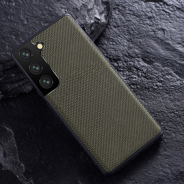 Samsung Galaxy S22 Plus Kuori Nylonpinnoitettu TPU Vihreä