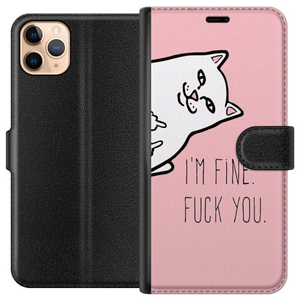 Apple iPhone 11 Pro Max Lompakkokotelo Fine