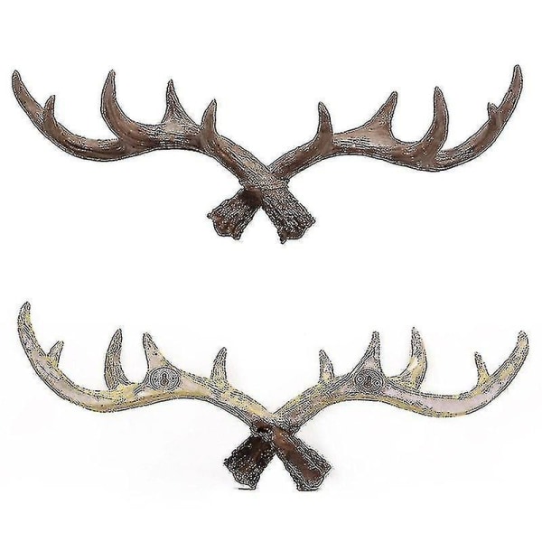 Retro Antler Hook Decoration Wall Hanging Coat Rack Clothing Store Entrance Wall Decoration Wall Key