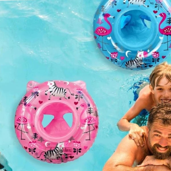 Baby svømmering, oppustelig poolring til baby, badelegetøj pooltilbehør til børn småbørn