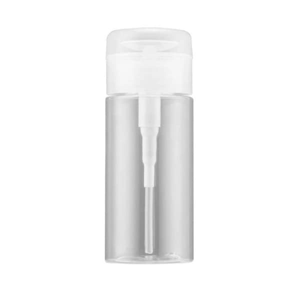 2 täytettävää pulloa Remover Cleaner Meikkipullo Läpinäkyvä Läpinäkyvä 150ML[co]