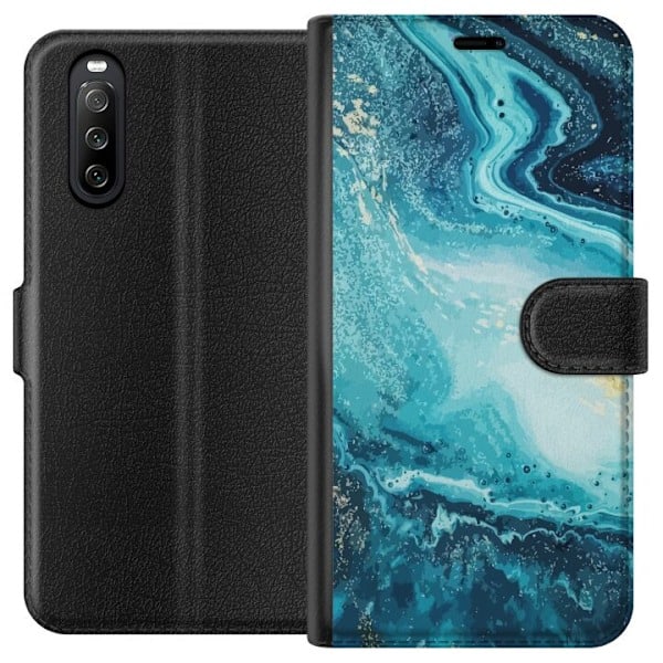 Sony Xperia 10 III Lompakkokotelo Taidemalli