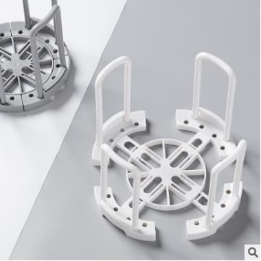 White Kitchen Utensil Storage Rack