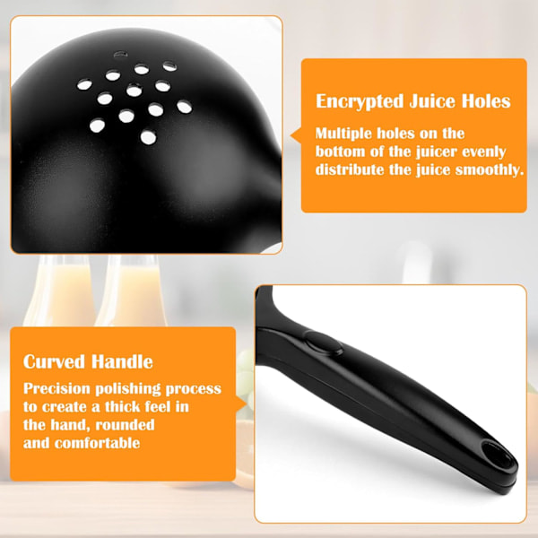 Manual lemon squeezer, portable manual citrus press, aluminum alloy, sturdy and durable