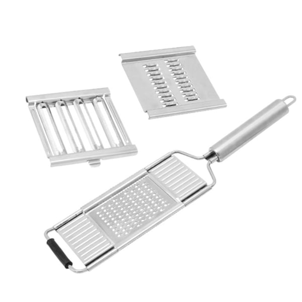 Shredder Cutter Stainless Steel Grater, Portable Manual Vegetable Slicer Easy Clean Grater Multi Purpose Home Kitchen Tool