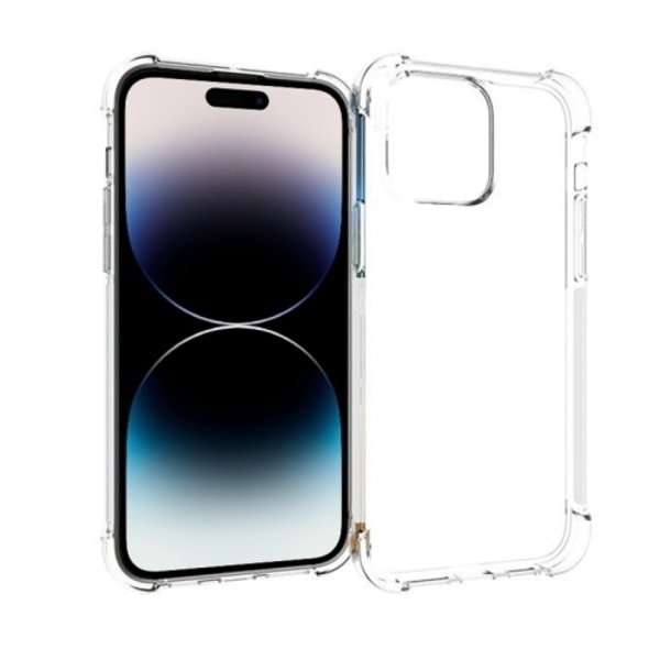 iPhone 14 Pro Max Deksel Støtsikker TPU Transparent