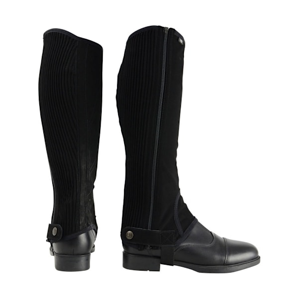 HyLAND Barn/Barn Syntetisk Nubuck Halvchaps XL Svart Black XL