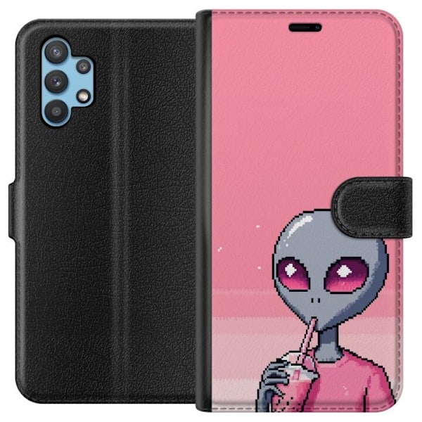 Samsung Galaxy A32 5G Plånboksfodral Alien Smoothie