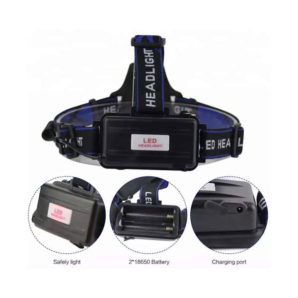 Headlamp 1800 lumen with adjustable focus & zoom 304