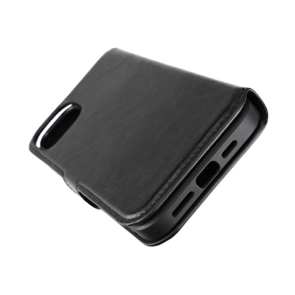 iPhone 15 Plus Wallet Case Magnet Rvelon - Black Svart black