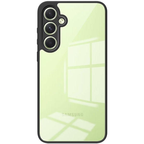 IMAK Galaxy A55 5G Cover Hybrid HD Sort/Transparent
