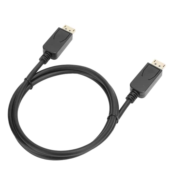 DP til DP-kabel Sort ABS Materiale Version 1.2 til Computer Display Converter 4k 60hz 3 Meter[CO]