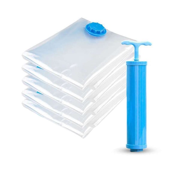 Vacuum Bag Storage Bag Home Organizer Transparent Border Foldable Clothes Organizer Seal Compressed