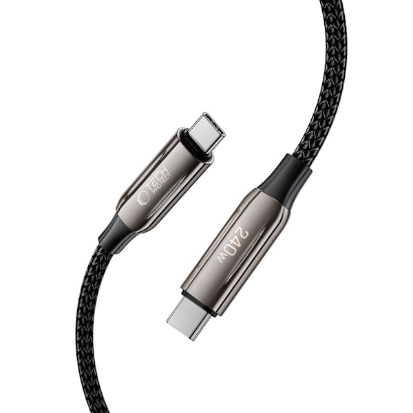 Tech-Protect 2m 240W/QC4.0 PD USB-C till USB-C Kabel UltraBoost