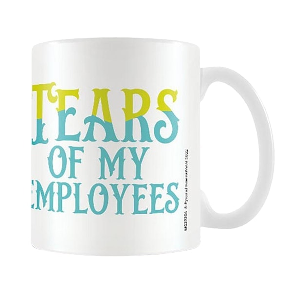 Pyramid International Tears Of My Employees Krus One Size Hvid/ Hvid/Blå/Grøn One Size