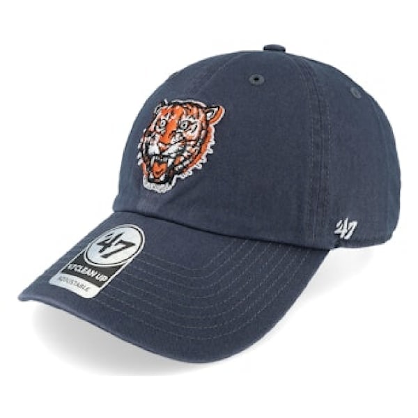Detroit Tigers Coopertown 47 Logotyp Baseballkeps One Size Marinblå Marinblå One Size