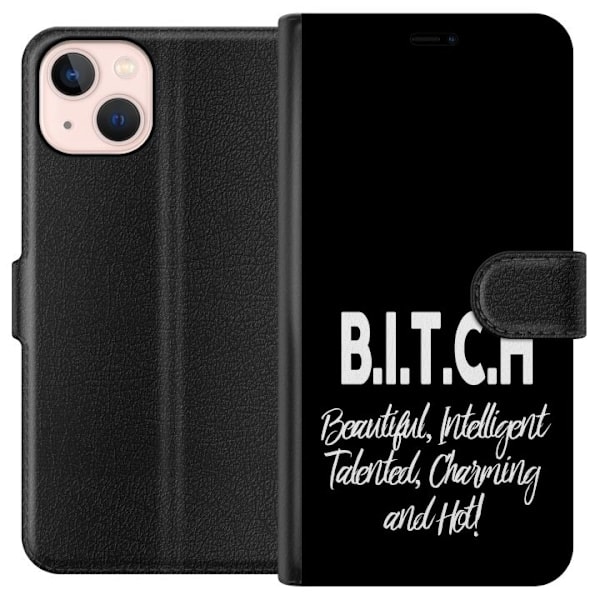 Apple iPhone 13 Pung Etui Tekst