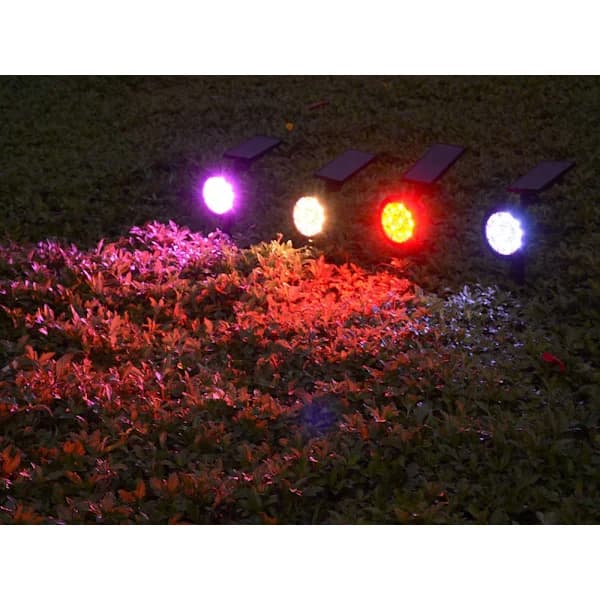 Solcellelanterne RGBW LED have julelampe [CO]