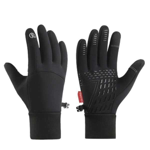 Touchscreen Winter Gloves Waterproof Windproof Black