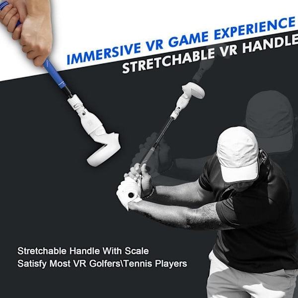 VR Golfklubin Ohjain Golf Tennis Baseball Melonta VR Golf-ote Jatkotarvike OCULUS Quest 2 -ohjaimelle