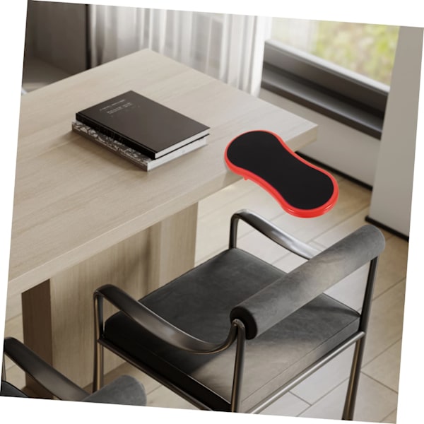 Computer Arm Rest til skrivebord, justerbar armstøtte til computerbord ergonomisk armstøtteforlænger roterende musemåtteholder