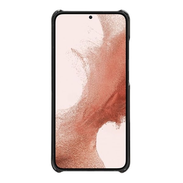 KSQ Samsung Galaxy S23 Plus Kuori Nahkapäällysteinen Musta