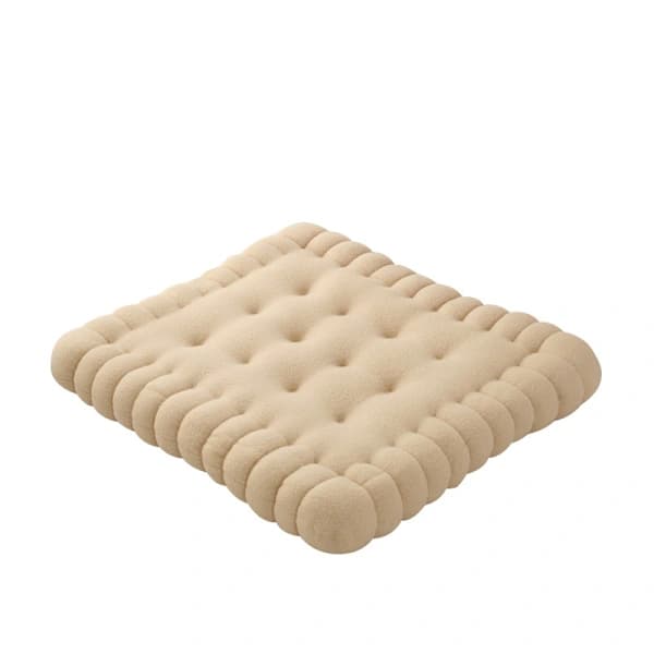 (Beige) 1 stk. Søt imitasjonsveske rektangulær pute[co]