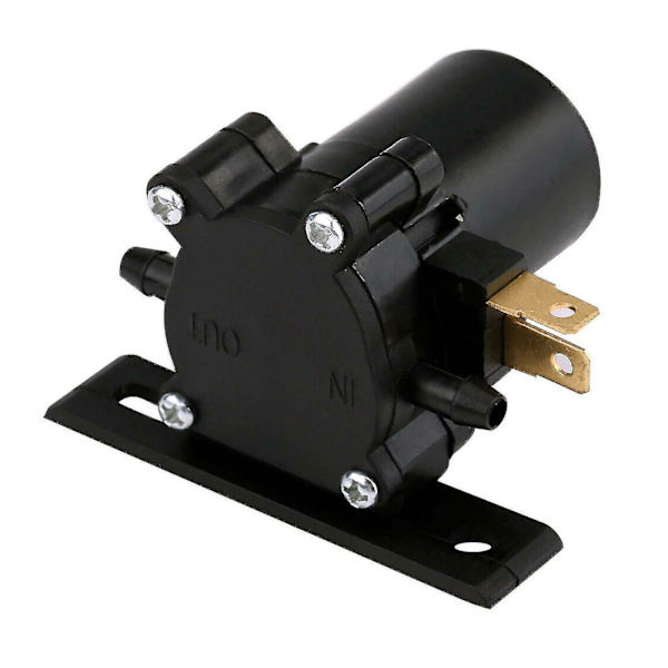1 st vindrutetorkarmotorpump, 12v universell vindrutetorkarpump (svart)