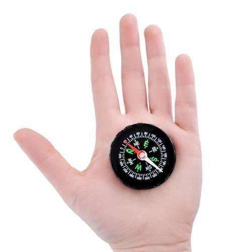 Explore the World with Style – Pocket Compass for All Adventures Svart black