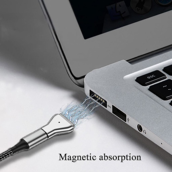 USB C-adapter Typ C till Magsafe 2-adapter för MacBook-laddare