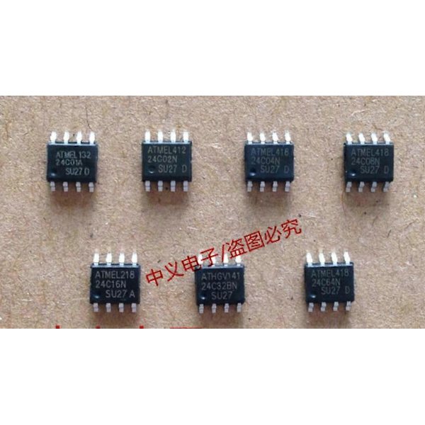 MXY 10 värden * 10st 100st Kompatibel med 24C01 24C02 24C04 24C08 24C16 24C32 93C46 93C56 93C66 93C86 SOP sop8 IC SOP-8 EEPROM kit