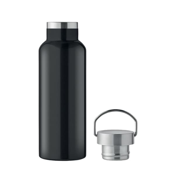 MidOcean Florence Dobbeltvægget 500ml Flaske One Size Sort Black One Size