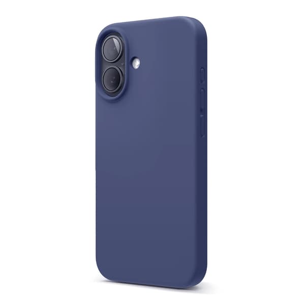 iPhone 16 Mobildeksel Silikon Rvelon - Blå Blå blue