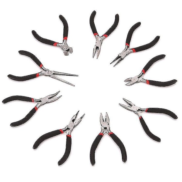 10 st smyckestillverkningstänger verktygssats smyckestänger set - tänger -tt