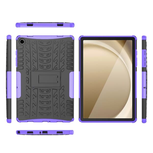 Samsung Galaxy Tab A9+ / A11+ TPU + PC-deksel med stativ Lila