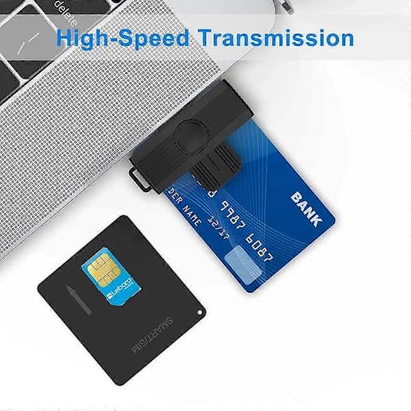 USB Smartkortleser Smartkort/SIM/ID/CAC intelligent kortleser[CO]