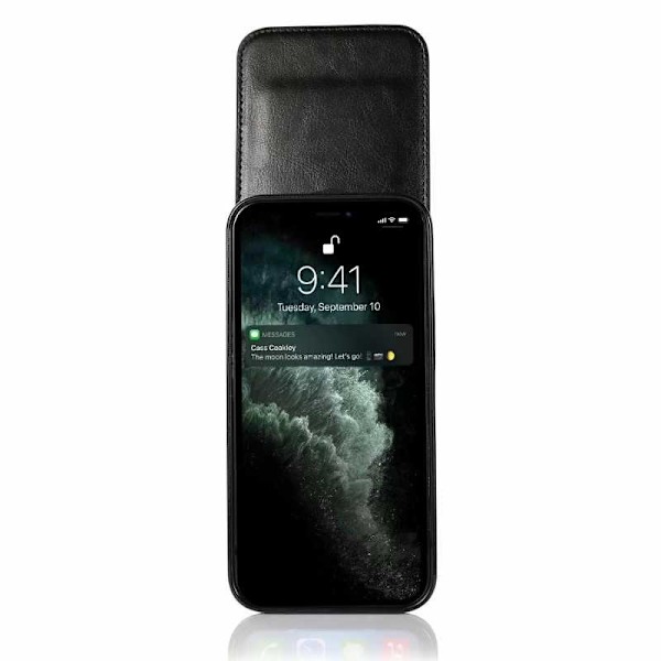iPhone 12 Pro Max Mobile Case Card Holder 6-COMPARTMENT Retro V3 Rosenguld 100